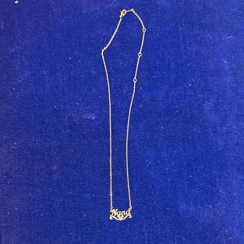 Elegant Gold tone ‘Nana' Necklace